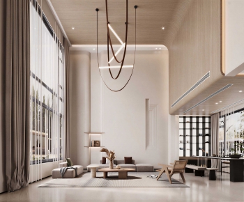 Modern A Living Room-ID:663201091