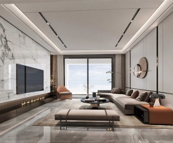 Modern A Living Room-ID:846925029