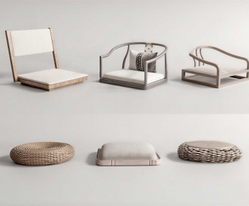 Japanese Style Lounge Chair-ID:720557936