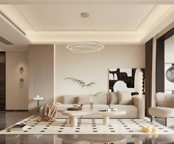 Modern A Living Room-ID:457776071