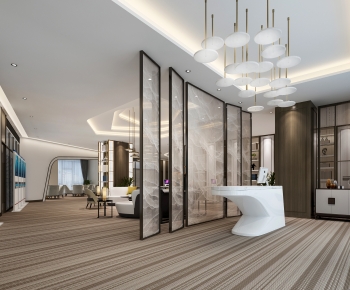 Modern Real Estate Sales Office-ID:419467939