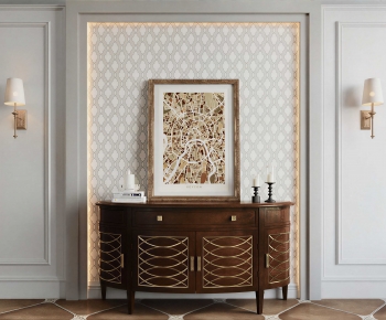 Modern Entrance Cabinet-ID:420746091