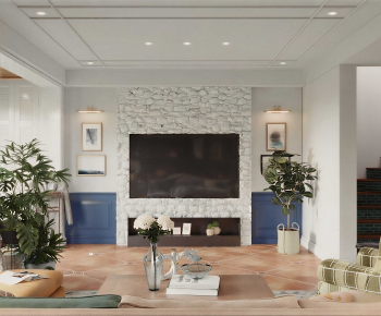 Modern A Living Room-ID:219173915