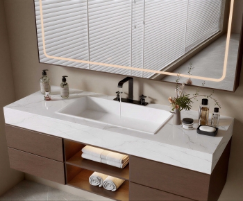 Modern Bathroom Cabinet-ID:709719902