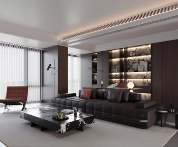 Modern A Living Room-ID:571208959