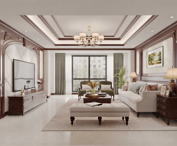 Modern A Living Room-ID:599219821