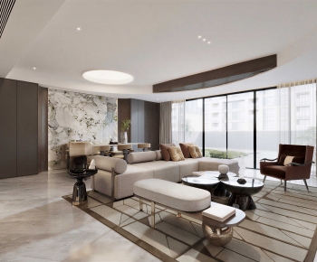 Modern A Living Room-ID:316700941