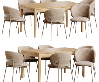 Modern Dining Table And Chairs-ID:882786998