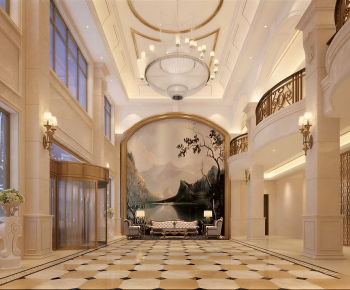 European Style Lobby Hall-ID:190767057