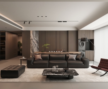 Modern A Living Room-ID:876174934
