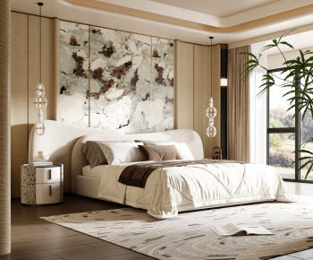 现代意式轻奢卧室-3205074