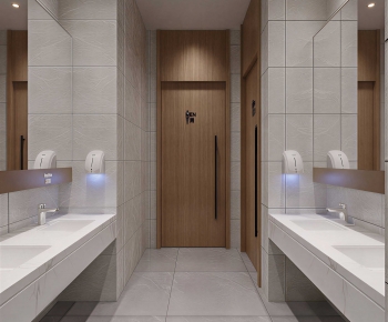 Modern Public Toilet-ID:201150896