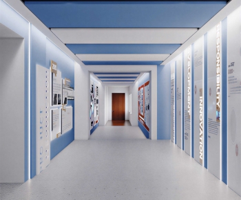 Modern Exhibition Hall-ID:148454905