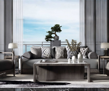 Modern Sofa Combination-ID:634591103