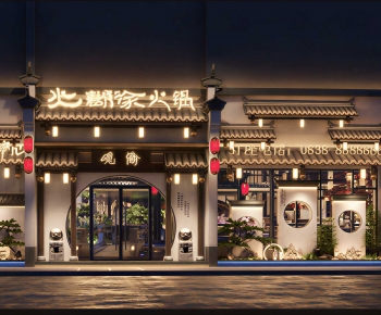 Chinese Style Facade Element-ID:927560099