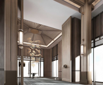 New Chinese Style Lobby Hall-ID:463581163