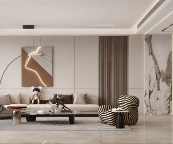 Modern A Living Room-ID:205544953