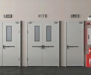 Modern Fire Door-ID:857825047