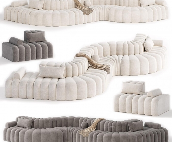 Modern Curved Sofa-ID:832360031