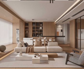 Modern A Living Room-ID:434310446