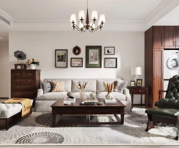 American Style A Living Room-ID:489301923