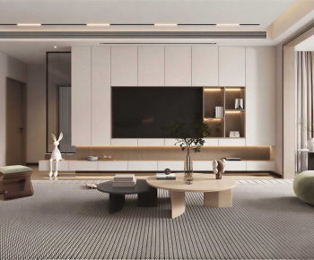 Modern A Living Room-ID:615215066