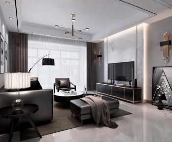 Modern A Living Room-ID:829212906