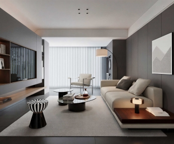 Modern A Living Room-ID:562046051
