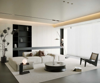 Modern A Living Room-ID:854389919