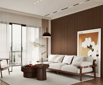 Modern A Living Room-ID:807379016