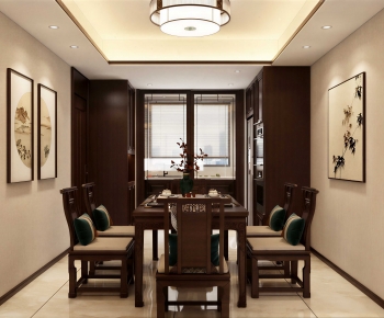 New Chinese Style Dining Room-ID:149404053