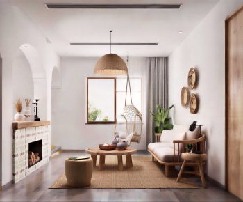 Nordic Style A Living Room-ID:818002941