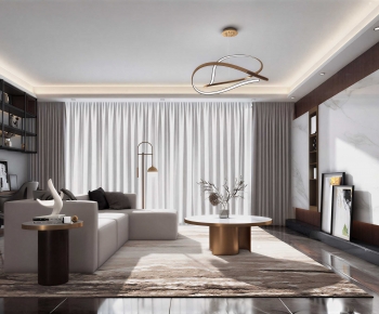 Modern A Living Room-ID:238051893