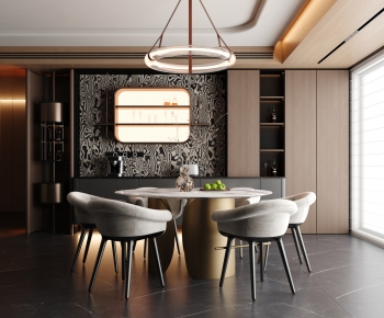 Modern Dining Room-ID:602546936