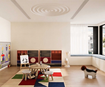 Modern Children's Room Activity Room-ID:293524989