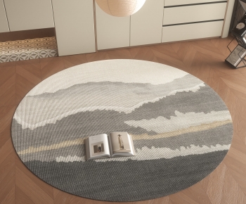 Modern Circular Carpet-ID:102129063