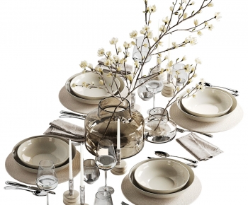 Modern Cutlery/tea Set-ID:434907919