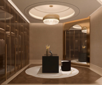 Modern Clothes Storage Area-ID:947135939