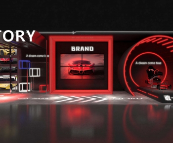 Modern Exhibition Hall-ID:802086116