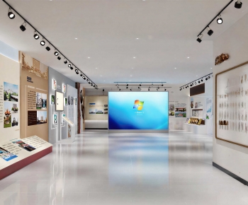Modern Exhibition Hall-ID:484496125