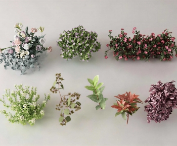 Modern Flowers And Grass-ID:948085079