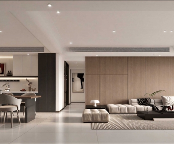 Modern A Living Room-ID:166613104