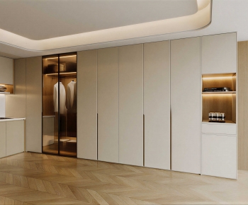 Modern Clothes Storage Area-ID:897687917