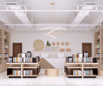 Modern Bookstore Book Bar-ID:956578974