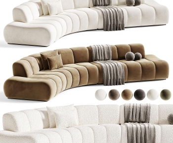 Modern Curved Sofa-ID:192451003