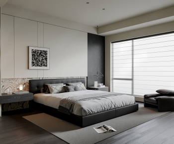 Modern Bedroom-ID:127198937