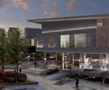 Modern Commercial Street-ID:982471945