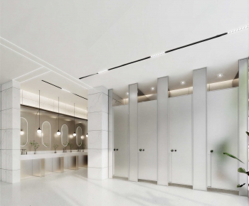 Modern Public Toilet-ID:529884109