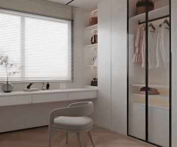 Modern Clothes Storage Area-ID:875216019