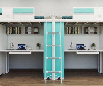 Modern Bunk Bed-ID:120117904